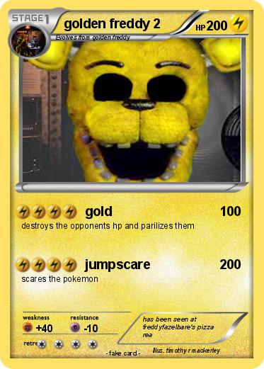 Pokemon golden freddy 2