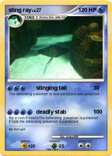 Pokemon sting ray