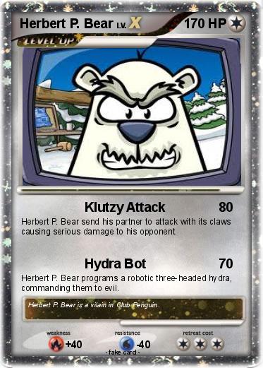 Pokemon Herbert P. Bear