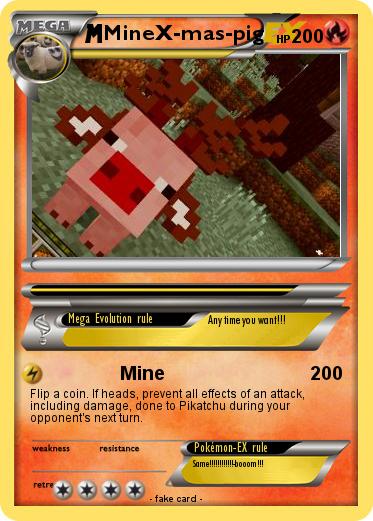Pokemon MineX-mas-pig