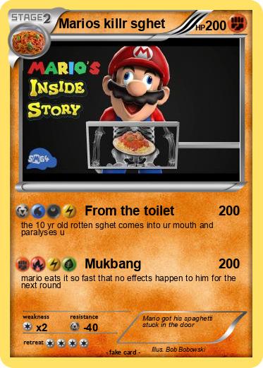 Pokemon Marios killr sghet