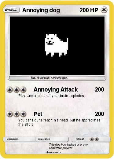 Pokemon Annoying dog
