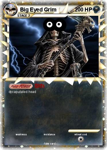Pokemon Big Eyed Grim