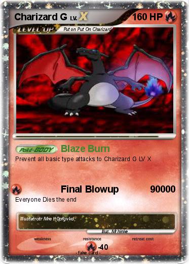 Pokemon Charizard G