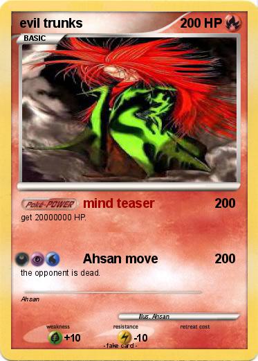 Pokemon evil trunks