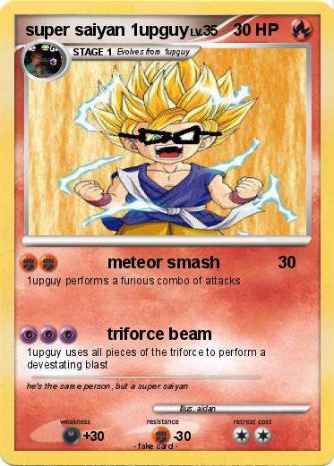 Pokemon super saiyan 1upguy