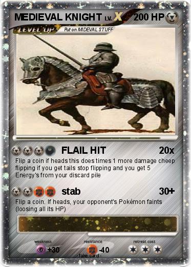 Pokemon MEDIEVAL KNIGHT