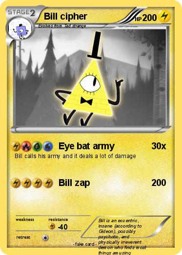 Pokemon Bill cipher