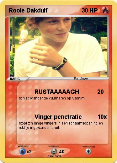 Pokemon Rooie Dakduif