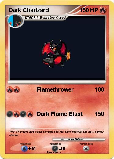 Pokemon Dark Charizard