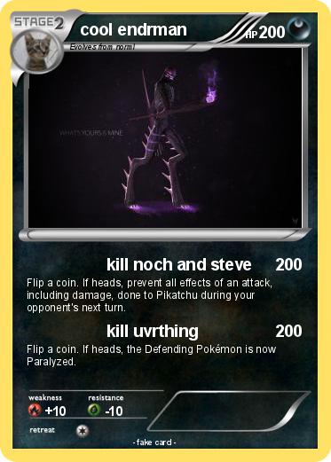 Pokemon cool endrman
