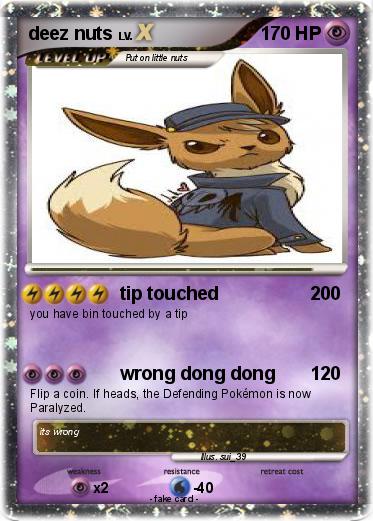 Pokemon deez nuts