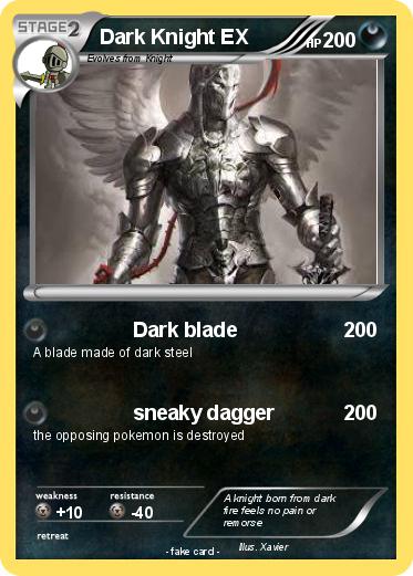 Pokemon Dark Knight EX