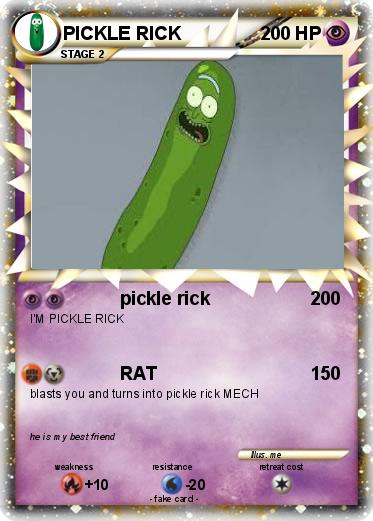 Pokemon PICKLE RICK