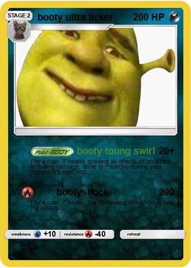 Pokemon booty ultra licker
