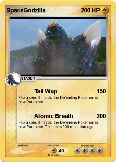 Pokemon SpaceGodzilla