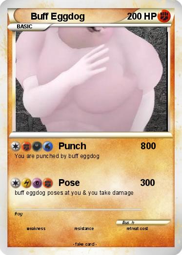 Pokemon Buff Eggdog