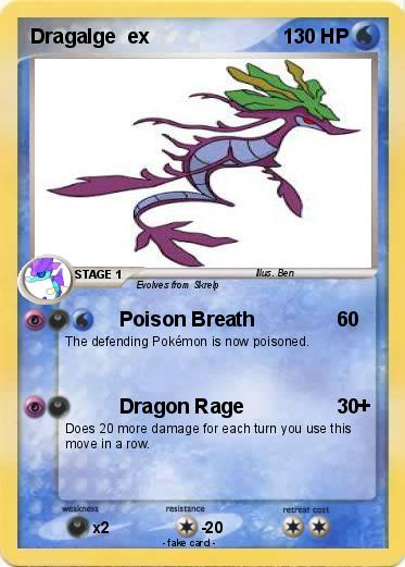Pokemon Dragalge  ex