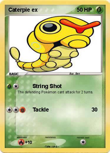 Pokemon Caterpie ex