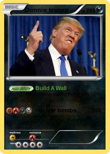 Pokemon Donnie trump