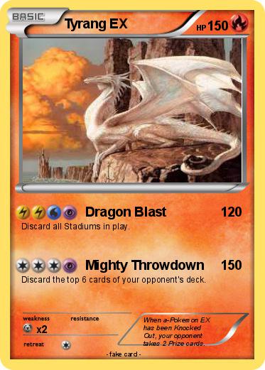 Pokemon Tyrang EX