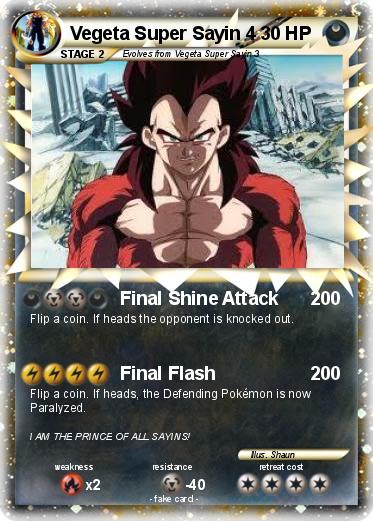Pokemon Vegeta Super Sayin 4