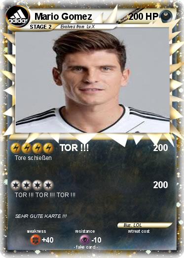 Pokemon Mario Gomez