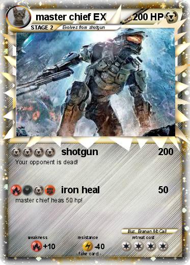 Pokemon master chief EX