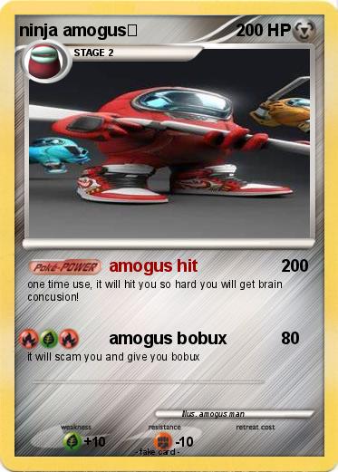 Pokemon ninja amogusඞ