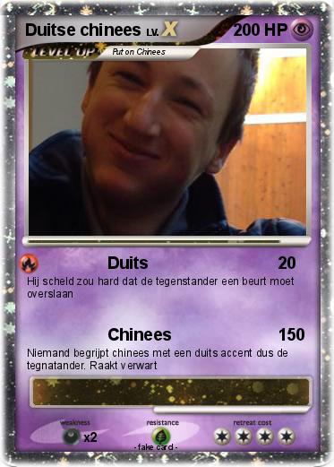 Pokemon Duitse chinees