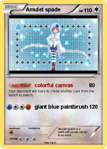 Pokemon Amulet spade