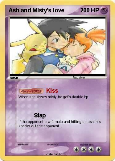 Pokemon Ash and Misty's love
