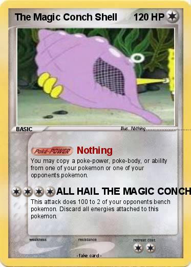 Pokemon The Magic Conch Shell