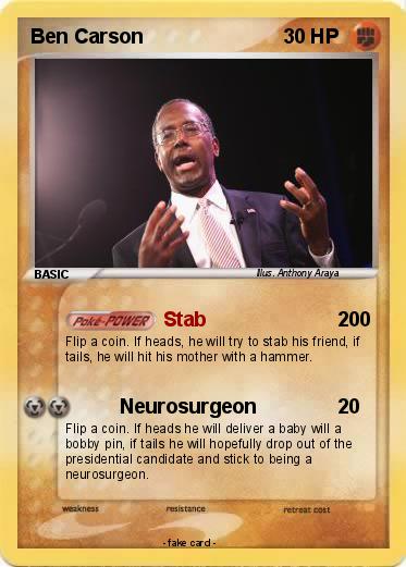 Pokemon Ben Carson