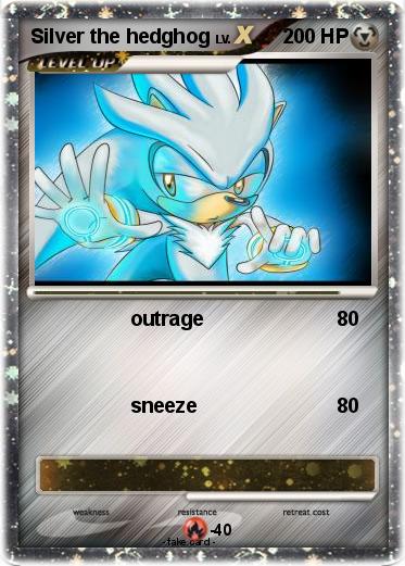 Pokemon Silver the hedghog