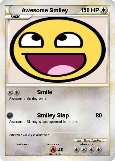 Pokemon Awesome Smiley