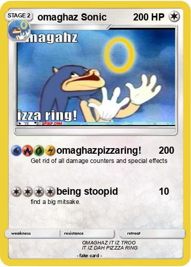 Pokemon omaghaz Sonic