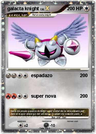 Pokemon galacta knight