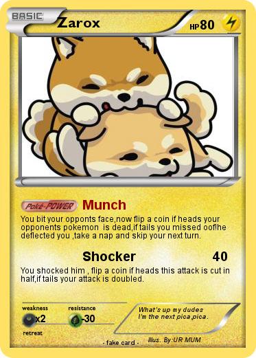 Pokemon Zarox
