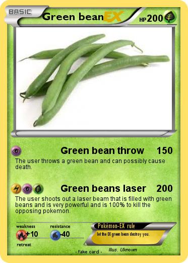 Pokemon Green bean
