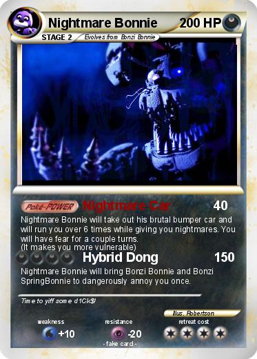 Pokemon Nightmare Bonnie