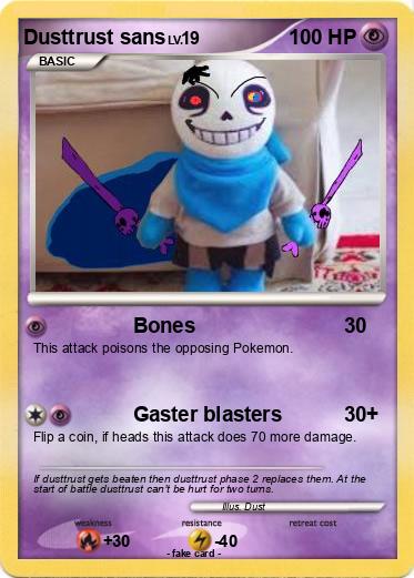 Pokemon Dusttrust sans