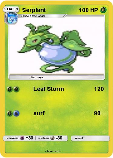 Pokemon Serplant