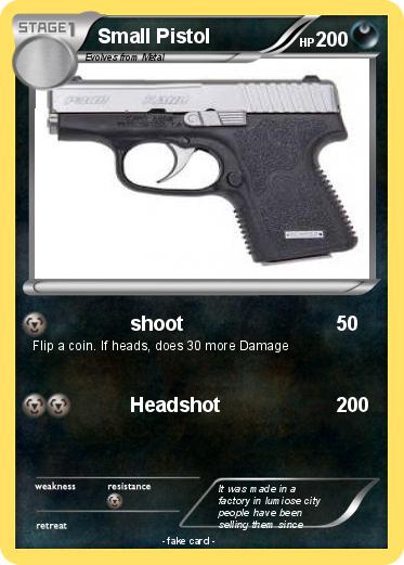 Pokemon Small Pistol