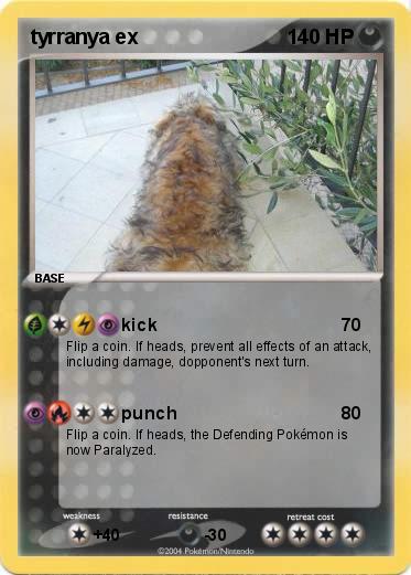Pokemon tyrranya ex