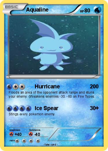 Pokemon Aqualine
