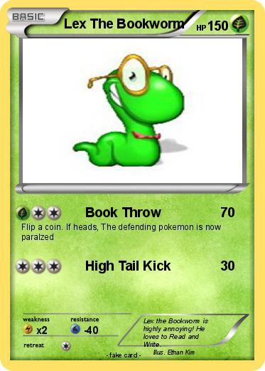 Pokemon Lex The Bookworm