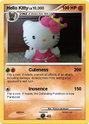 Pokemon Hello Kitty