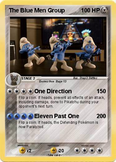 Pokemon The Blue Men Group