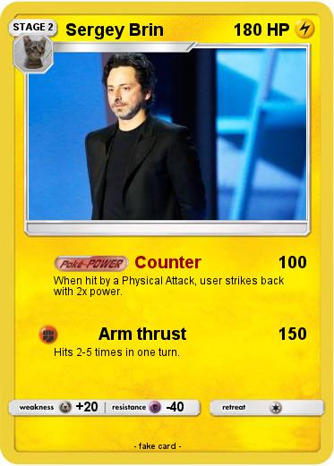 Pokemon Sergey Brin